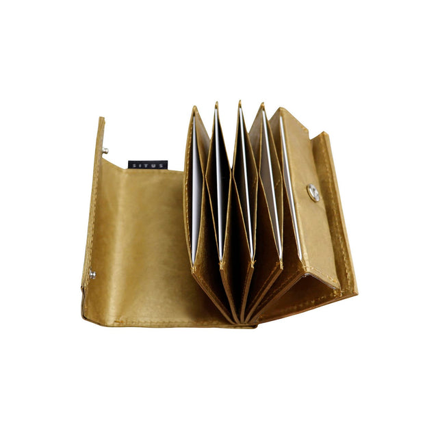 左利き用 SITUS Minimalist Wallet Tyvek® | Gold