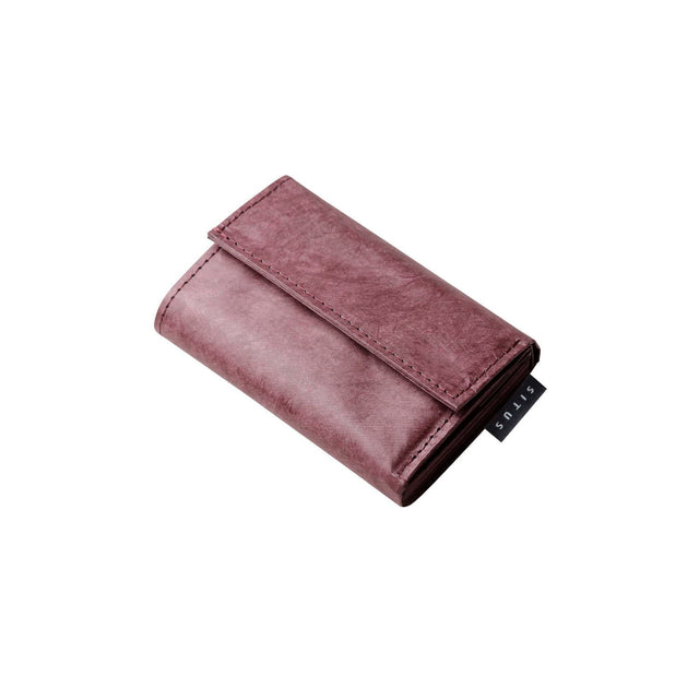 左利き用 SITUS Minimalist Wallet Tyvek® | Dark Red