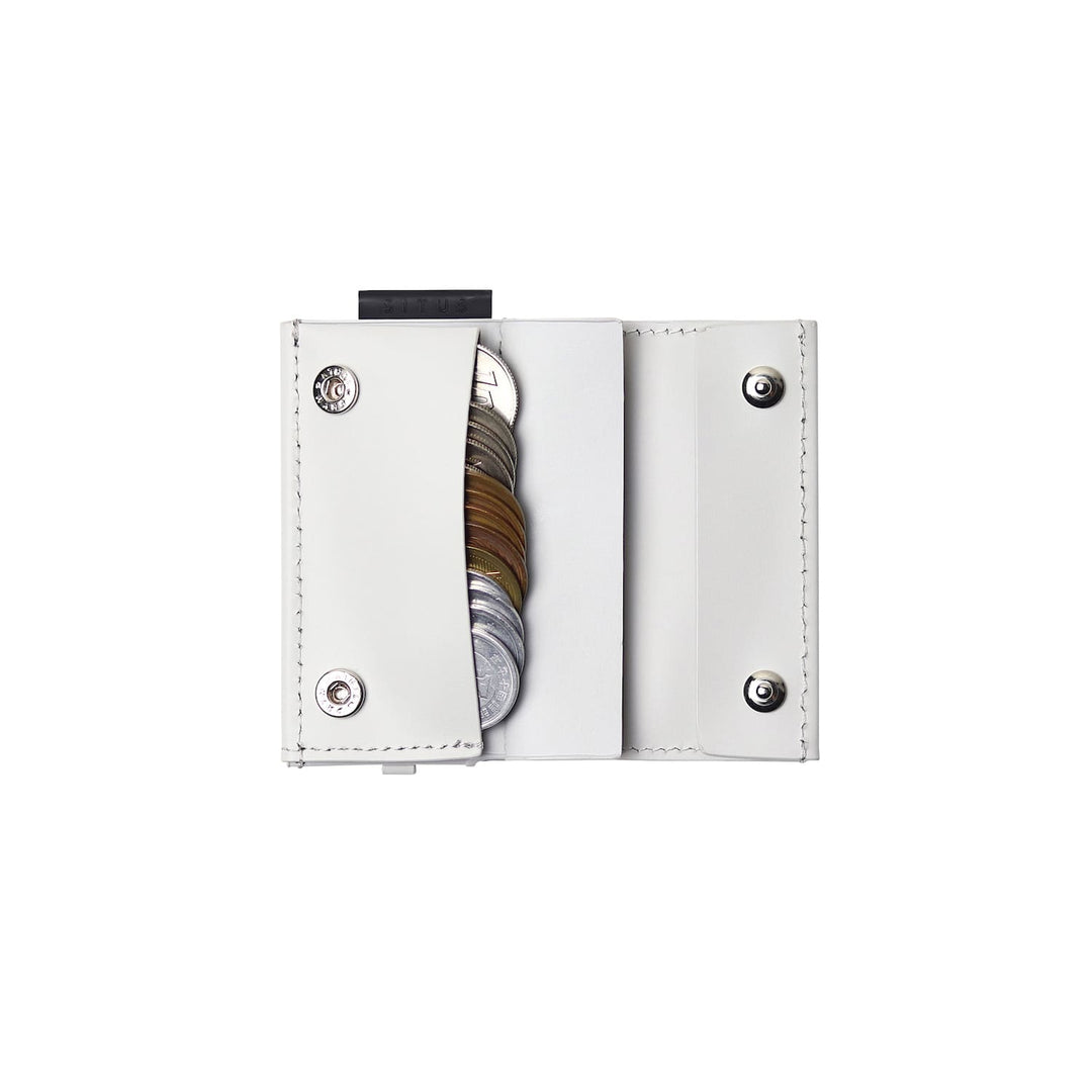 SITUS Micro Wallet Recycled Leather | Sand Gray – SITUS.TOKYO