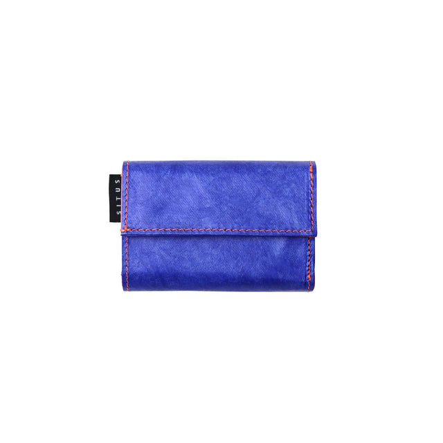 SITUS Minimalist Wallet Tyvek® | Blue×Fluorescent Orange