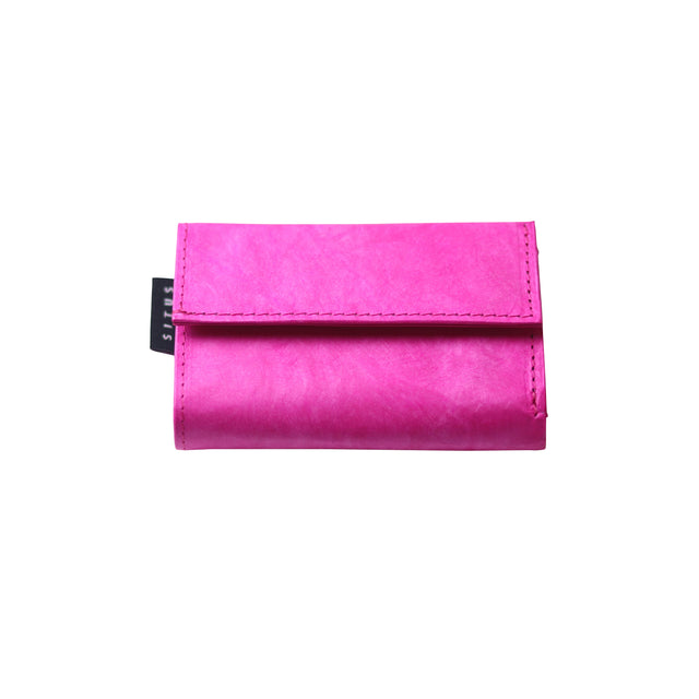 SITUS Minimalist Wallet Tyvek® | Bright Pink