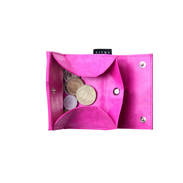 SITUS Minimalist Wallet Tyvek® | Bright Pink