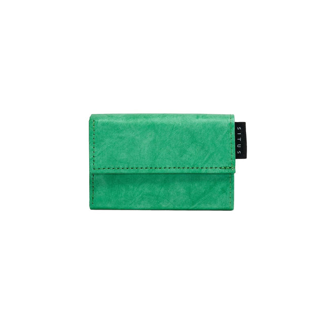 左利き用 SITUS Minimalist Wallet Tyvek® | Cobalt Green