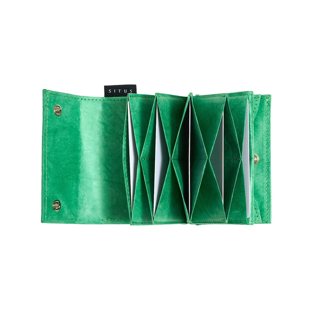 左利き用 SITUS Minimalist Wallet Tyvek® | Cobalt Green