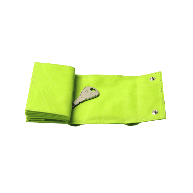 SITUS Minimalist Wallet Tyvek® | Fluorescent Green