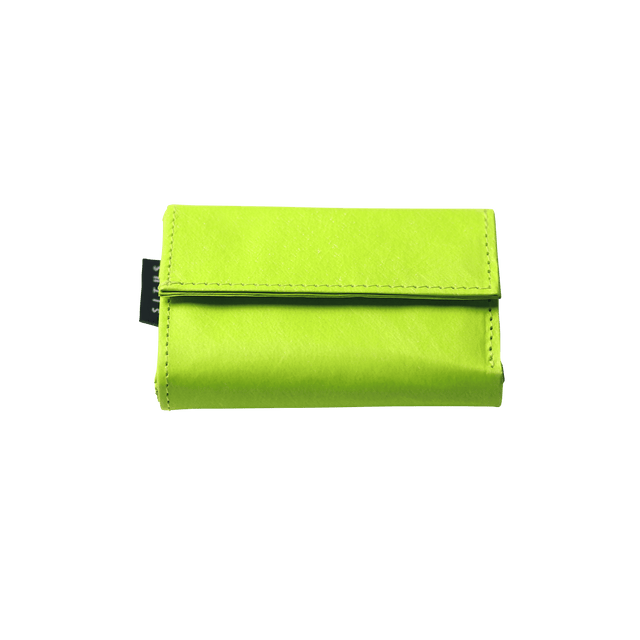 SITUS Minimalist Wallet Tyvek® | Fluorescent Green