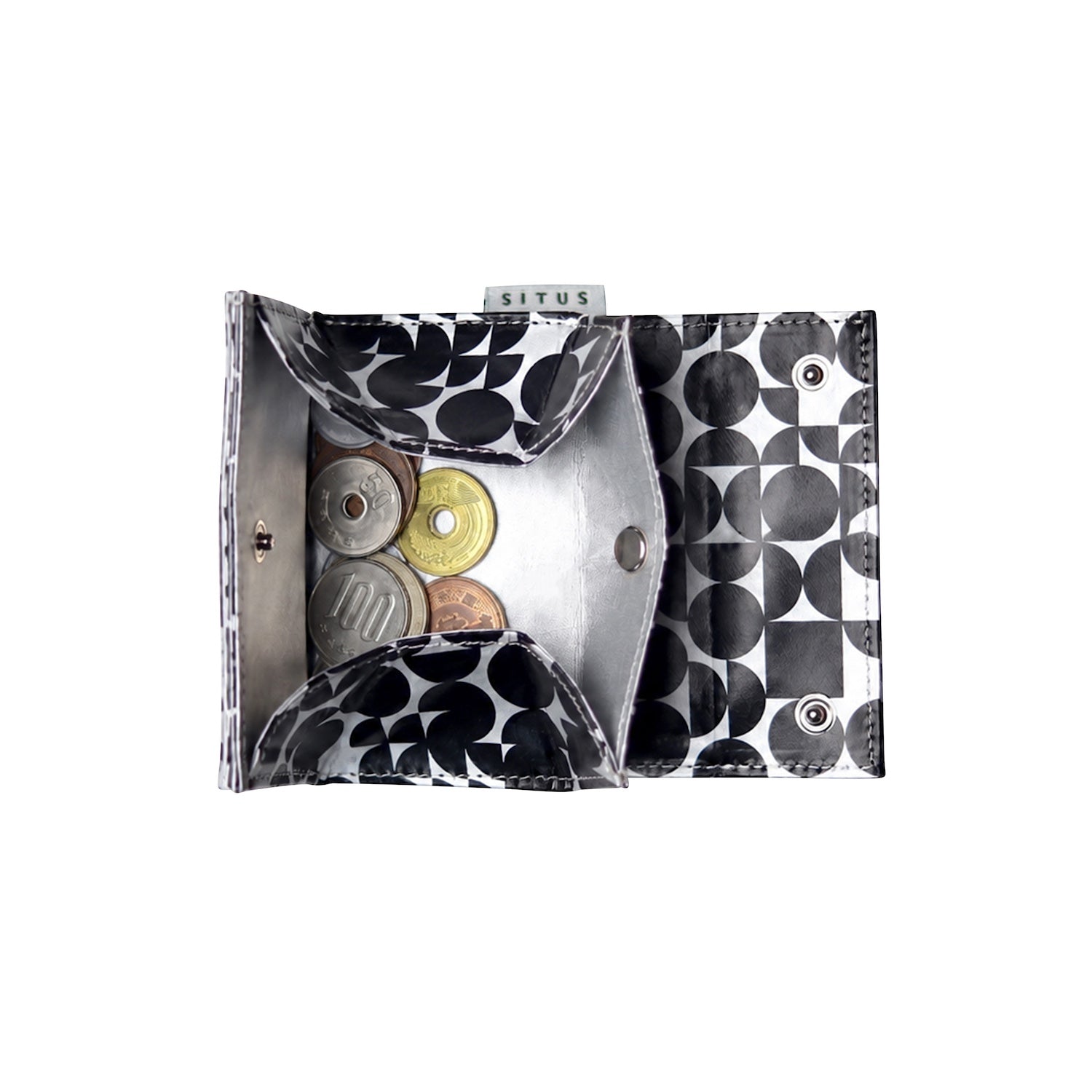 SITUS Minimalist Wallet Tyvek® | Monochrome Arc – SITUS.TOKYO