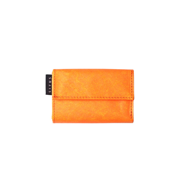 SITUS Minimalist Wallet Tyvek® | Fluorescent Orange