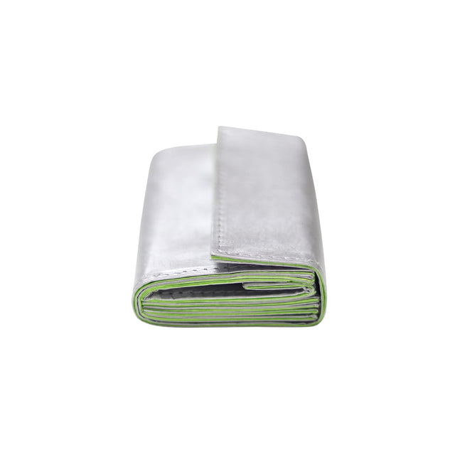 SITUS Minimalist Wallet Tyvek® | Silver×Fluorescent Green