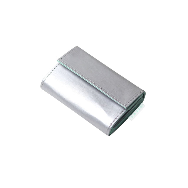 左利き用 SITUS Minimalist Wallet Tyvek® | Silver×Mint Green