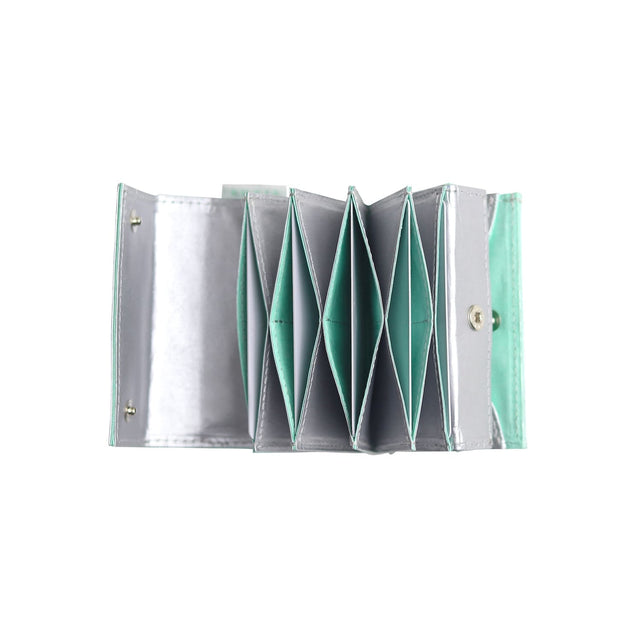 左利き用 SITUS Minimalist Wallet Tyvek® | Silver×Mint Green