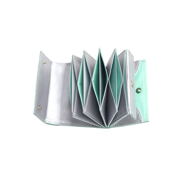 左利き用 SITUS Minimalist Wallet Tyvek® | Silver×Mint Green
