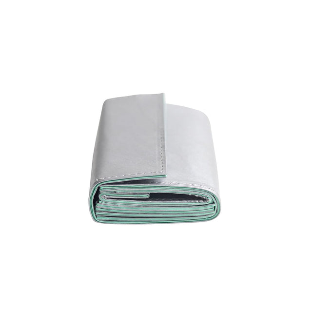 左利き用 SITUS Minimalist Wallet Tyvek® | Silver×Mint Green