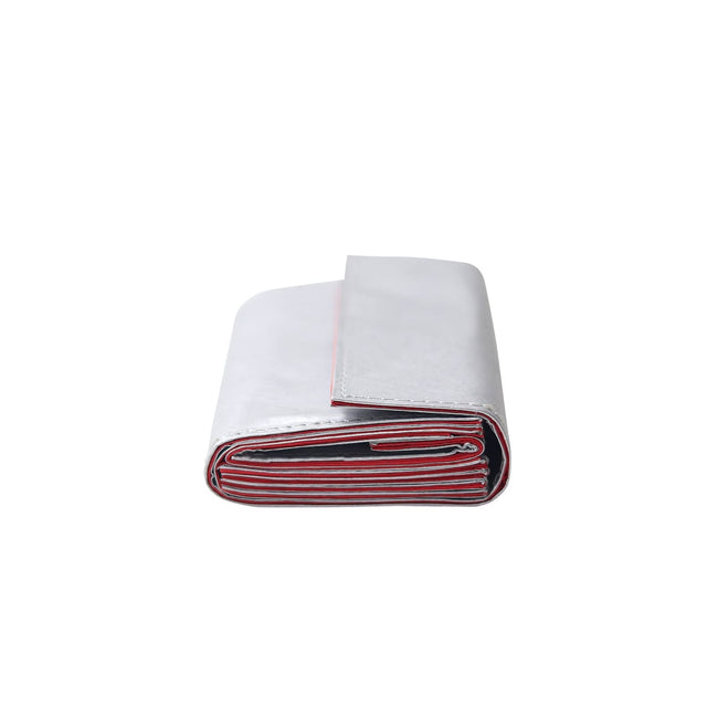 SITUS Minimalist Wallet Tyvek® | Silver×Red