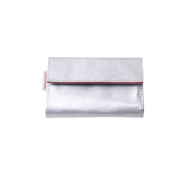 SITUS Minimalist Wallet Tyvek® | Silver×Red