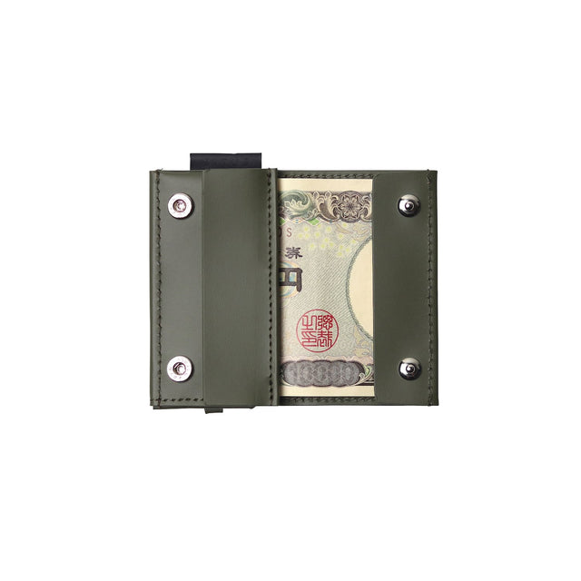 SITUS Micro Wallet Recycled Leather | Olive Green