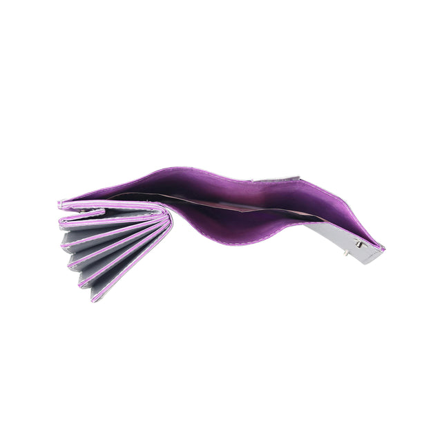SITUS Minimalist Wallet Tyvek® | Silver×Light Purple