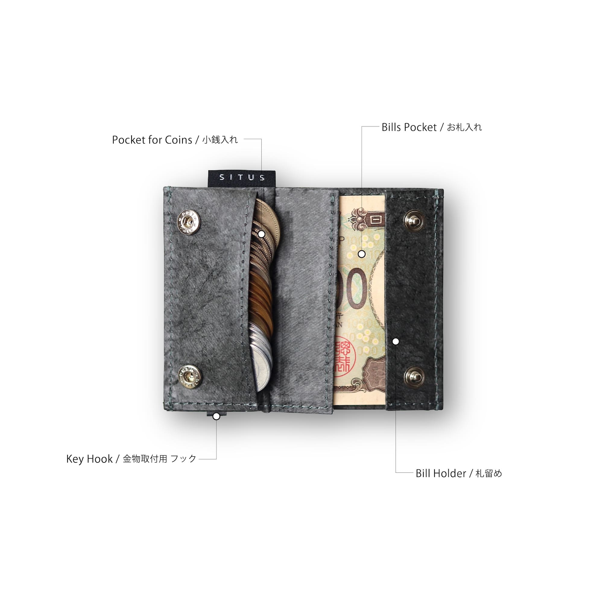♦︎SITUS MICRO WALLET TYVEK® – SITUS.TOKYO