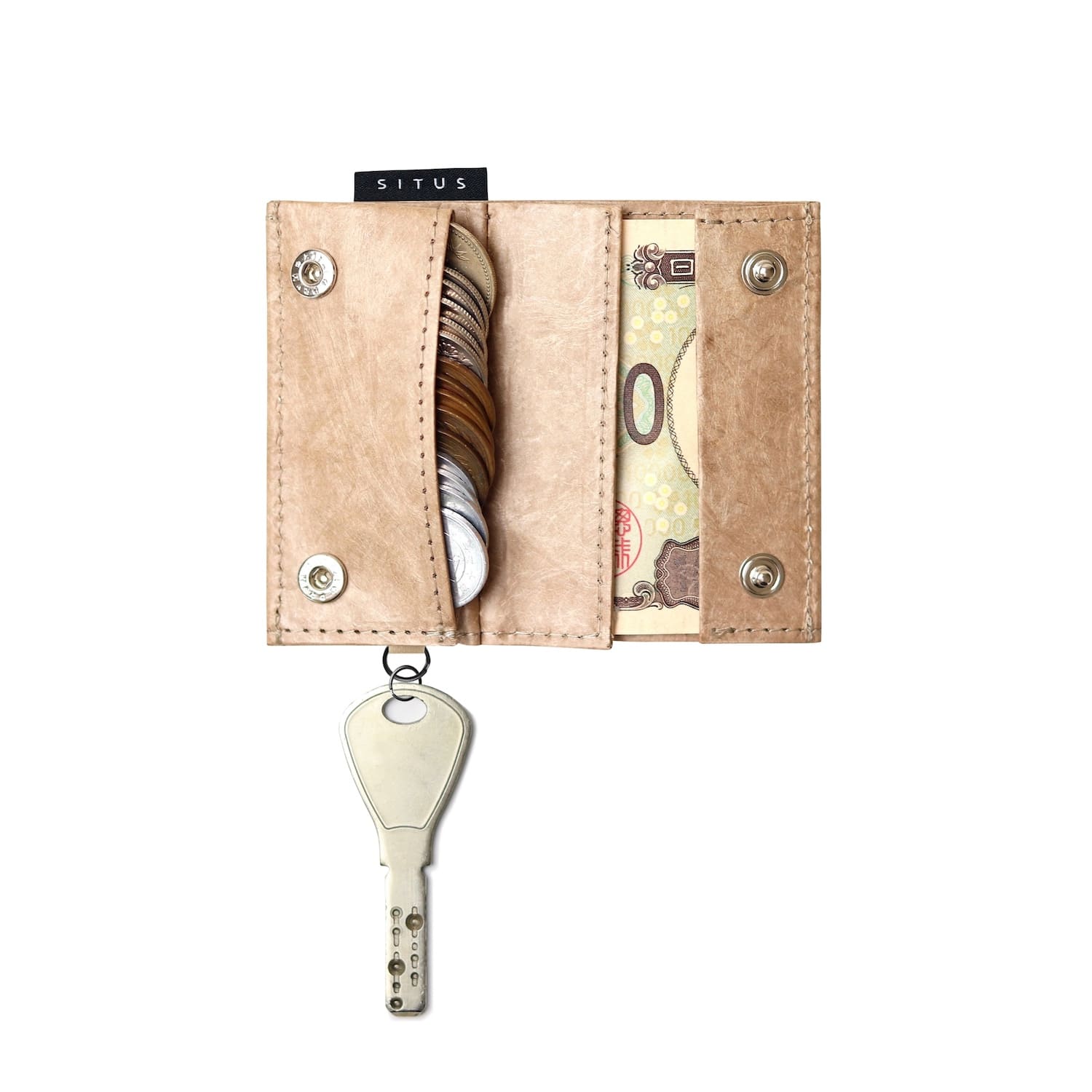 SITUS Minimalist Wallet Tyvek® | Beige SITUS Micro Wallet Tyvek® | Beige – SITUS.TOKYO