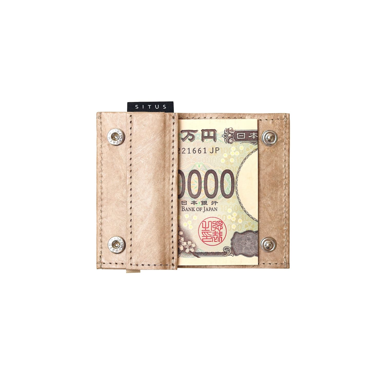 SITUS Minimalist Wallet Tyvek® | Beige SITUS Micro Wallet Tyvek® | Beige – SITUS.TOKYO