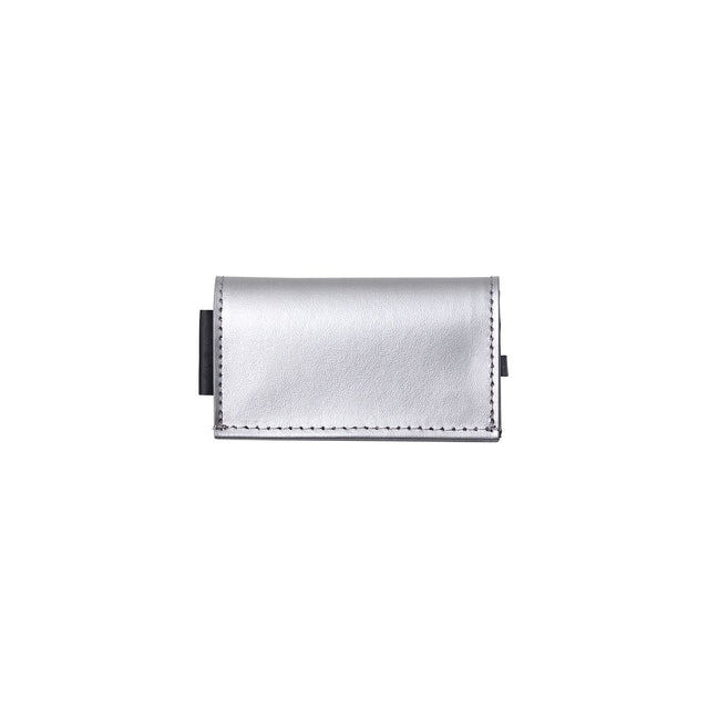 SITUS Micro Wallet Recycled Leather | Silver