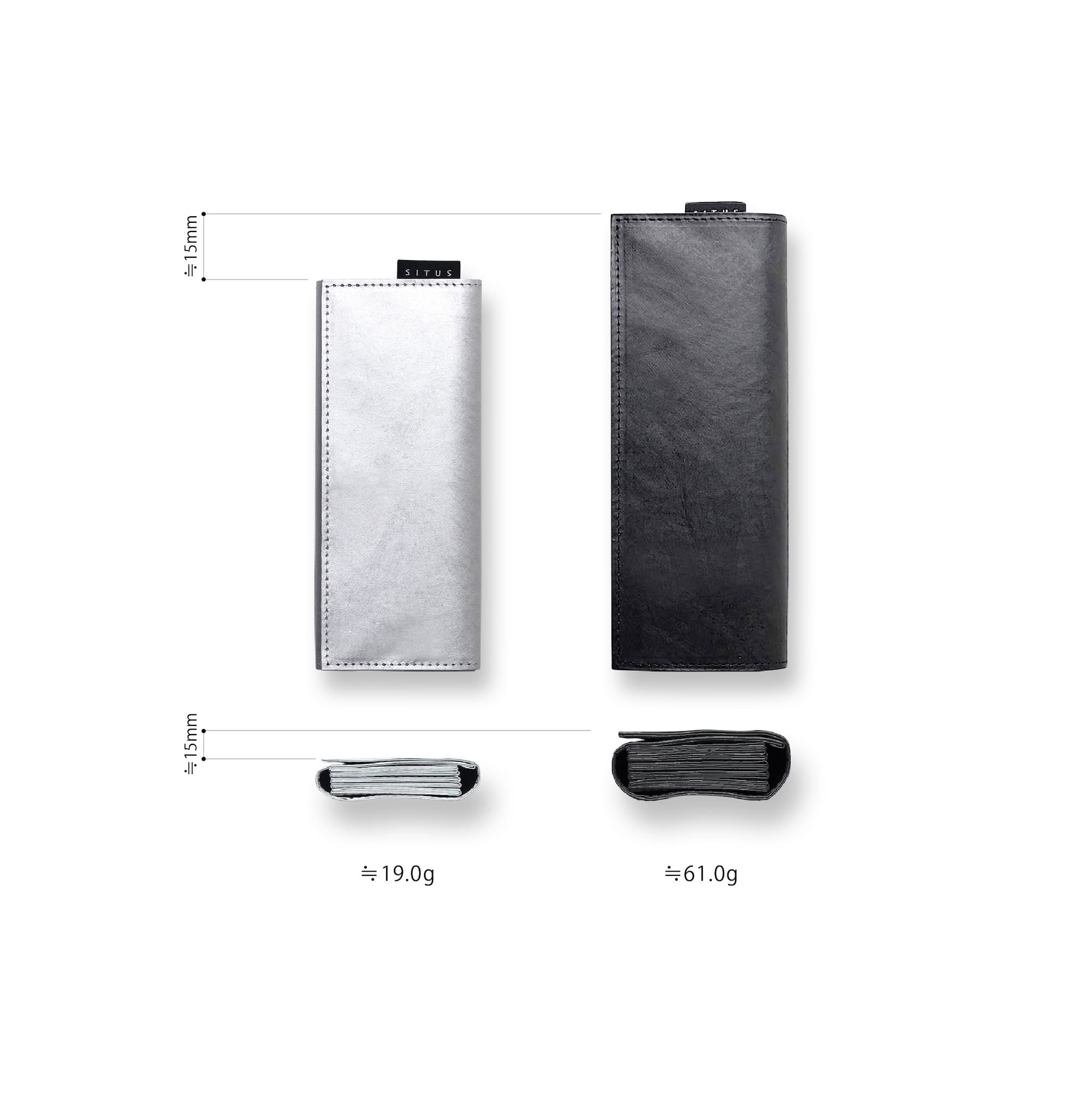 SITUS Short Slim Card Case Tyvek® | Silver – SITUS.TOKYO