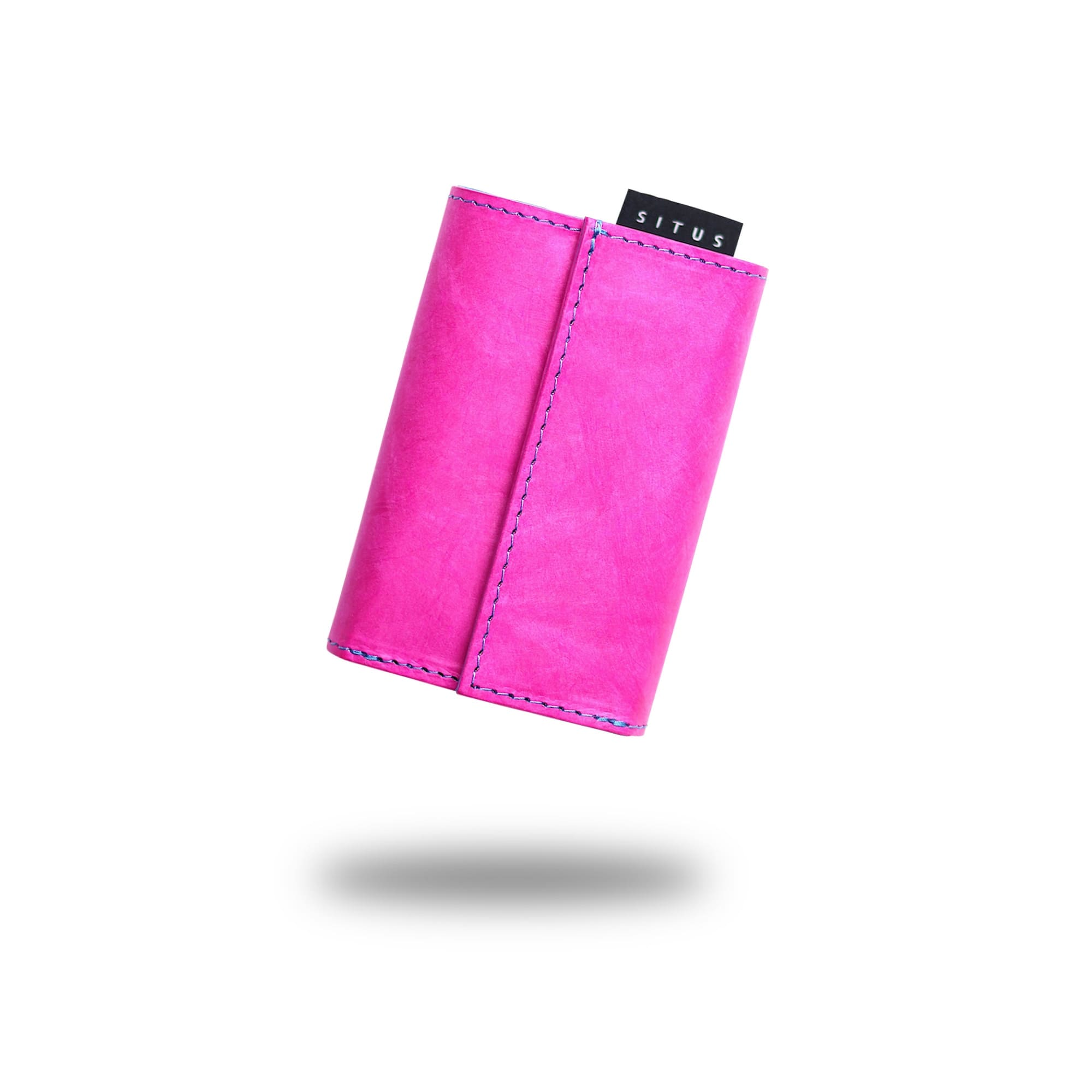 SITUS Minimalist Wallet Tyvek® | Bright Pink×Cobalt Blue – SITUS.TOKYO