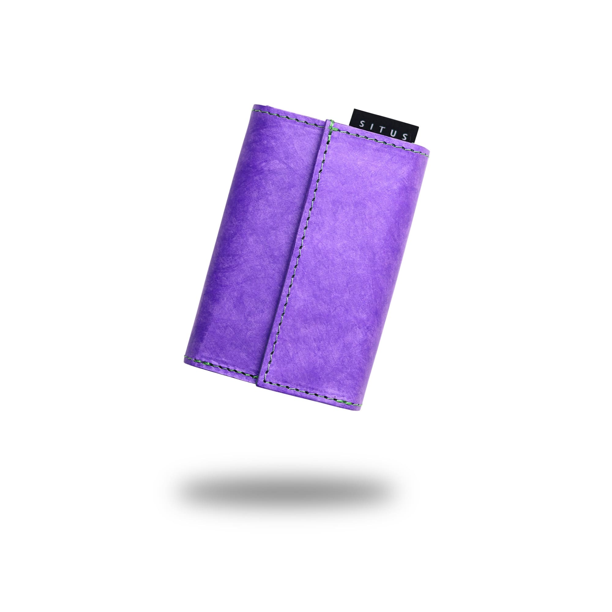 SITUS Minimalist Wallet Tyvek® | Purple×Cobalt Green – SITUS.TOKYO