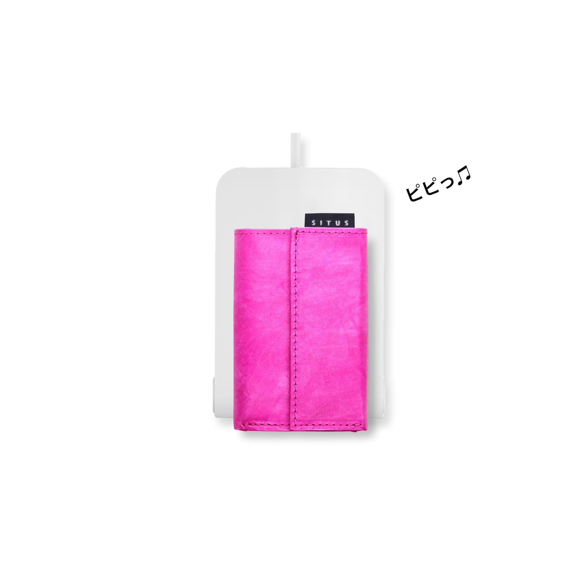 SITUS Minimalist Wallet Tyvek® | Bright Pink – SITUS.TOKYO