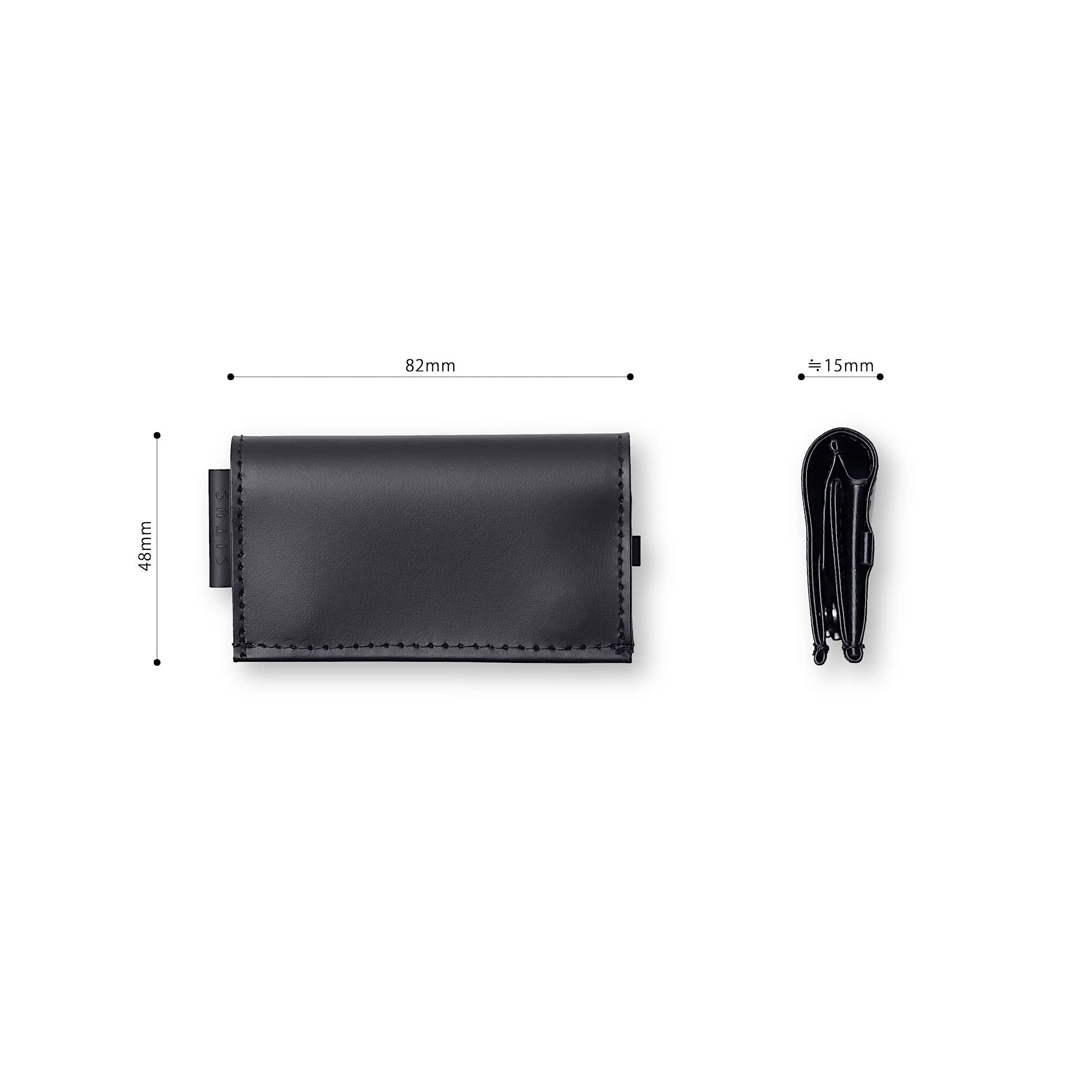 SITUS Micro Wallet Recycled Leather | Black – SITUS.TOKYO