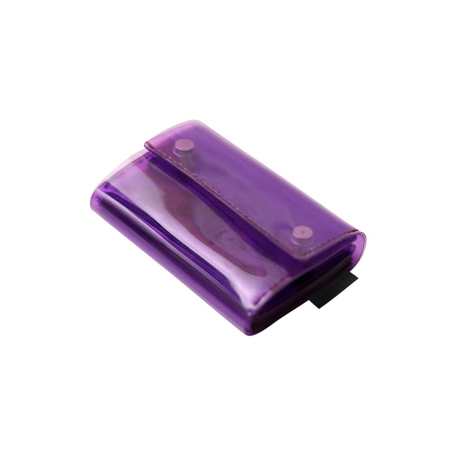 左利き用 SITUS Minimalist Wallet PVC | Clear Purple