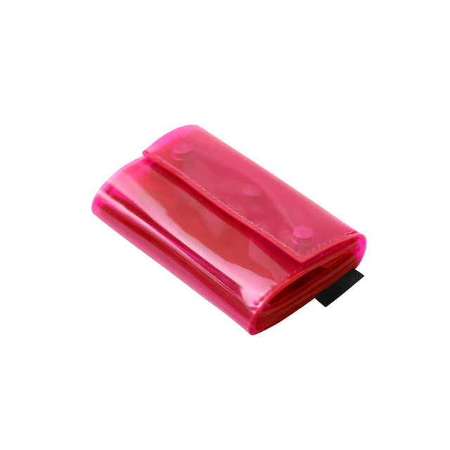 左利き用 SITUS Minimalist Wallet PVC | Clear Pink