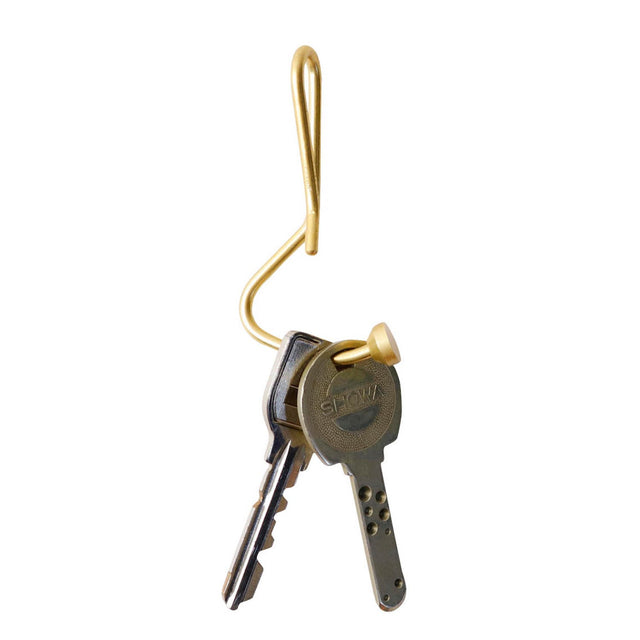 SITUS Brass Screw Lock Keychain | Belt Shape